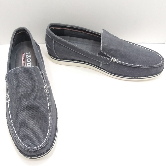 👨IZOD "Damiano" Denim Loafers w/ Memory Foam